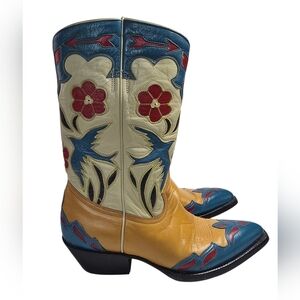 Montana Boot Co. Bluebird Women's Western Cowboy Boots Size 7